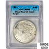 Image 1 : 1921 Morgan Silver Dollar ICG MS65 Final Yr Issue