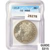 1881-S Morgan Silver Dollar ICG MS65