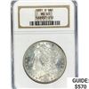 1881-S Morgan Silver Dollar NGC MS65