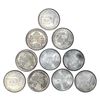 Image 2 : 1946-1952 10 Commemorative Half Dollars [10 Coins]