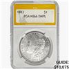Image 1 : 1883 Morgan Silver Dollar PGA MS66 DMPL