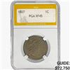 Image 1 : 1807 Draped Bust Large Cent PGA XF45