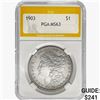 Image 1 : 1903 Morgan Silver Dollar PGA MS63