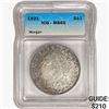 1921 Morgan Silver Dollar ICG MS65