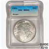 Image 1 : 1921 Morgan Silver Dollar ICG MS65
