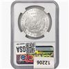 Image 2 : 1902 Morgan Silver Dollar NGC MS62