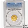 Image 1 : 1926 $2.50 Gold Quarter Eagle PCGS MS62