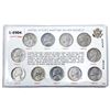 1942-1945 Uncirculated Silver War Nickel Set [11 C