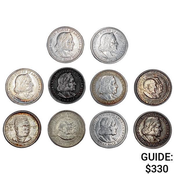 1893-1954 Circulated Commemorative Half Dollars [1
