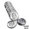 Image 1 : 1956 Roll of Uncircuated Franklin Half Dollars [20