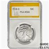 1938-D Walking Liberty Half Dollar PGA MS66