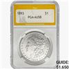 1893 Morgan Silver Dollar PGA AU58