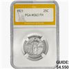 1921 Standing Liberty Quarter PGA MS63 FH