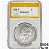 1886-S Morgan Silver Dollar PGA MS62