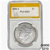 1890-S Morgan Silver Dollar PGA MS62