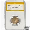 1913 Buffalo Nickel PGA MS65+