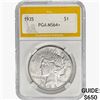 1935 Silver Peace Dollar PGA MS64+