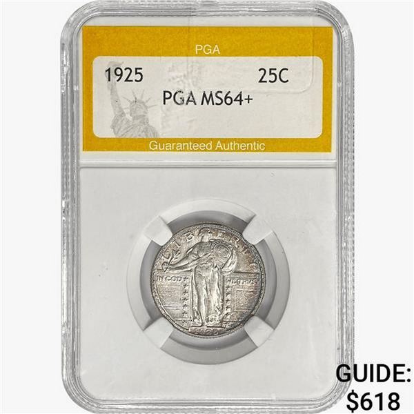 1925 Standing Liberty Quarter PGA MS64+
