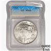 Image 1 : 1924 Silver Peace Dollar ICG MS65