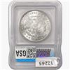 Image 2 : 1921 Morgan Silver Dollar ICG MS65