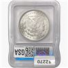 Image 2 : 1921 Morgan Silver Dollar ICG MS65
