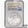 Image 1 : 2021-W American 1oz SILV Eagle NGC PF70 UC T1 Earl