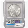 Image 2 : 1921 Morgan Silver Dollar ICG MS65