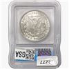 Image 2 : 1921 Morgan Silver Dollar ICG MS65