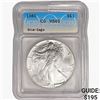 1986 American 1oz Silver Eagle ICG MS69