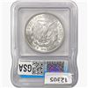Image 2 : 1921 Morgan Silver Dollar ICG MS65