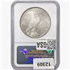 Image 2 : 1925 Silver Peace Dollar NGC MS64