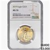 2019 $25 1/2oz. American Gold Eagle NGC MS70