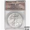 2012-W American 1oz SILV Eagle ANACS SP70 1st Stri