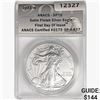 Image 1 : 2011-W American 1oz SILV Eagle ANACS SP70 1st Issu
