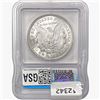 Image 2 : 1921 Morgan Silver Dollar ICG MS65