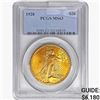 1928 $20 Gold Double Eagle PCGS MS63
