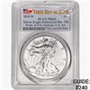 Image 1 : 2019-W American 1oz SILV Eagle PCGS PR69 E Rev PR