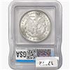 Image 2 : 1921 Morgan Silver Dollar ICG MS65