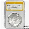 1901-O Morgan Silver Dollar PGA MS66