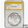1880-CC Morgan Silver Dollar PGA MS64