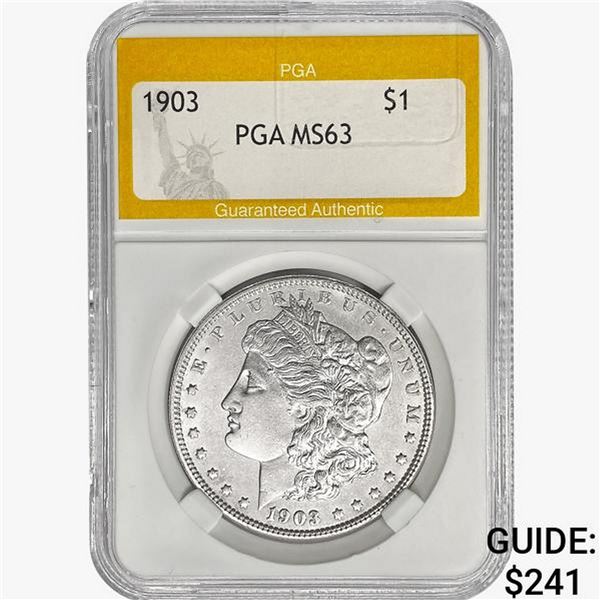 1903 Morgan Silver Dollar PGA MS63