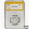 Image 1 : 1928 Standing Liberty Quarter PGA MS62