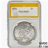 Image 1 : 1926 Silver Peace Dollar PGA MS65+