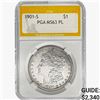 1901-S Morgan Silver Dollar PGA MS63 PL