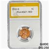 1932-D Wheat Cent PGA MS67+ RED