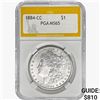 1884-CC Morgan Silver Dollar PGA MS65