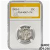 1930-S Standing Liberty Quarter PGA MS67+ FH