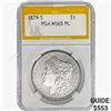 1879-S Morgan Silver Dollar PGA MS65 PL