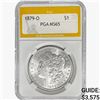 1879-O Morgan Silver Dollar PGA MS65