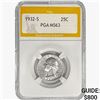 1932-S Washington Silver Quarter PGA MS63